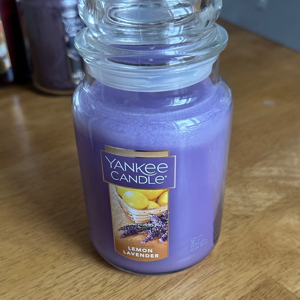 Yankee Candle Large Jar Candle Lemon Lavender New